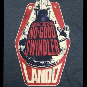 🛰NWT STAR WARS Solo Calrissian Swindler Shirts🛰